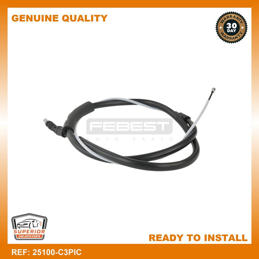 FEBEST CITROEN Parking Brake Cable 25100-C3PIC