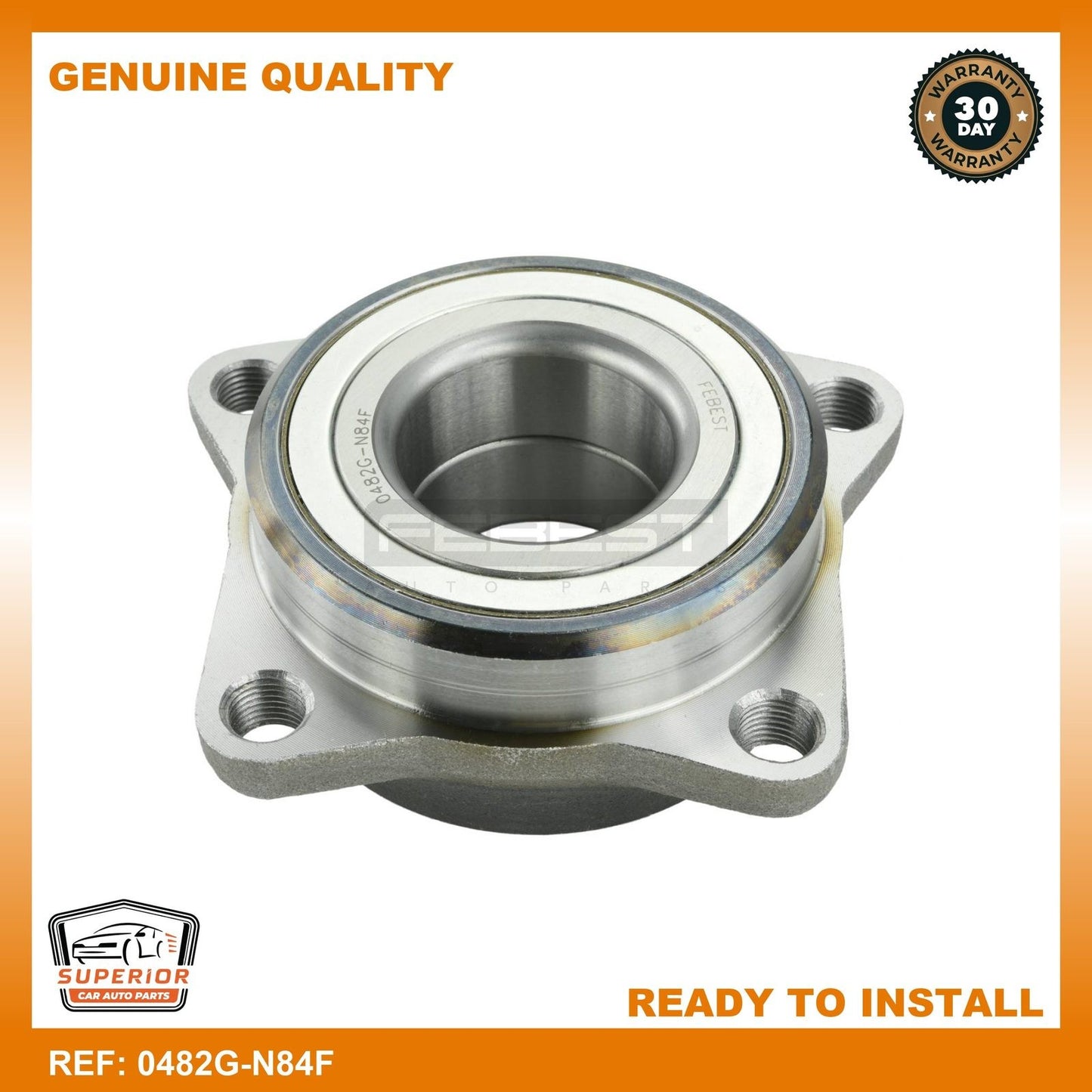 FEBEST 1999 Mitsubishi Galant Front Wheel Hub 0482G-N84F