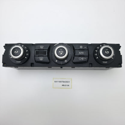 2001-2010 BMW 5 Series (E60) Climate Control Panel 6411697843501