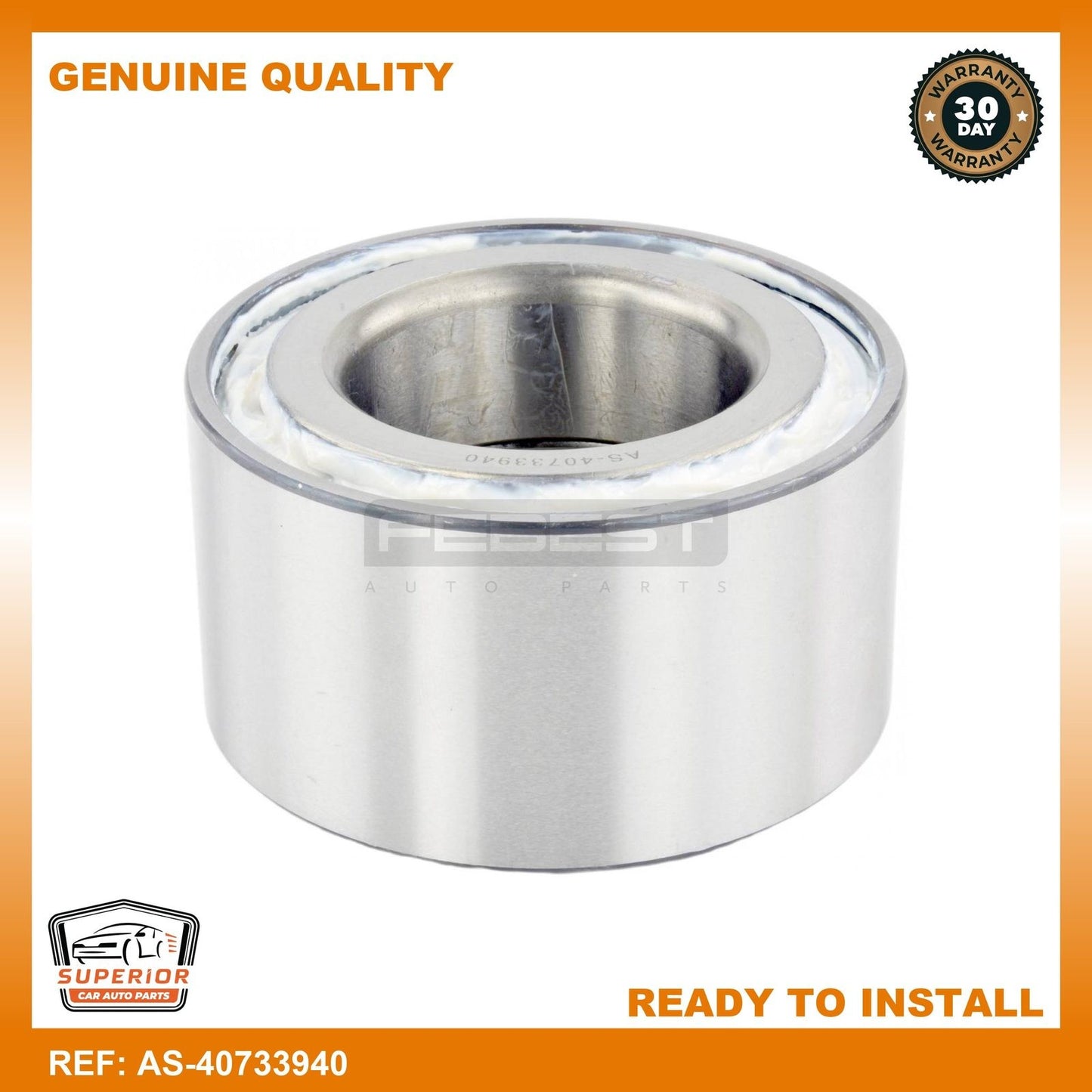 Febest 2005 SsangYong Rexton Roller Bearing Rear Axle Shaft AS-40733940