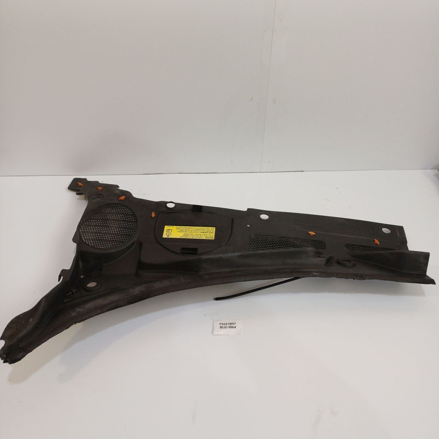 2003-2009 Jaguar X350 Couvercle de finition de pare brise droite F0221B57