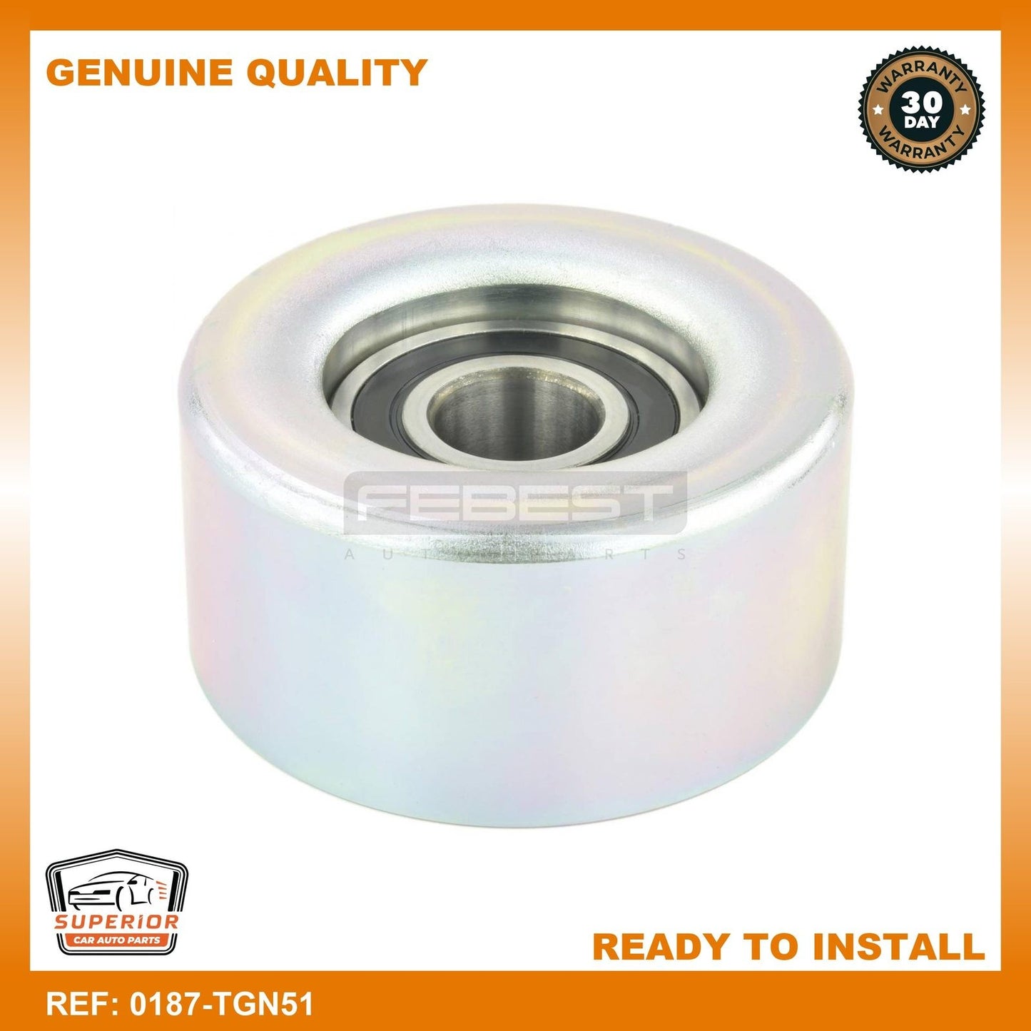 FEBEST 2005 Toyota Tacoma Tensioner Pulley 0187-TGN51