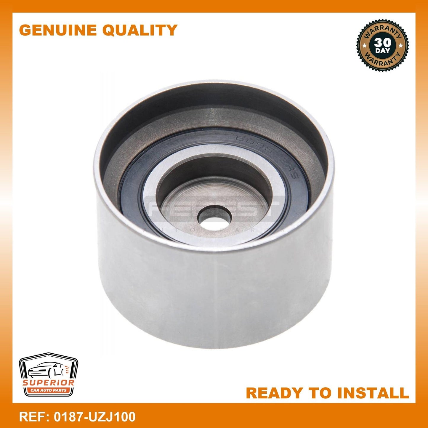 FEBEST 02-09 Toyota 4Runner Timing Belt Tensioner Pulley 0187-UZJ100