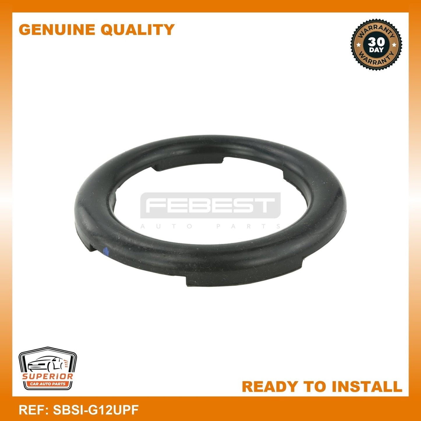 FEBEST 1998-2002 Subaru Forester Front Spring Upper Seat SBSI-G12UPF