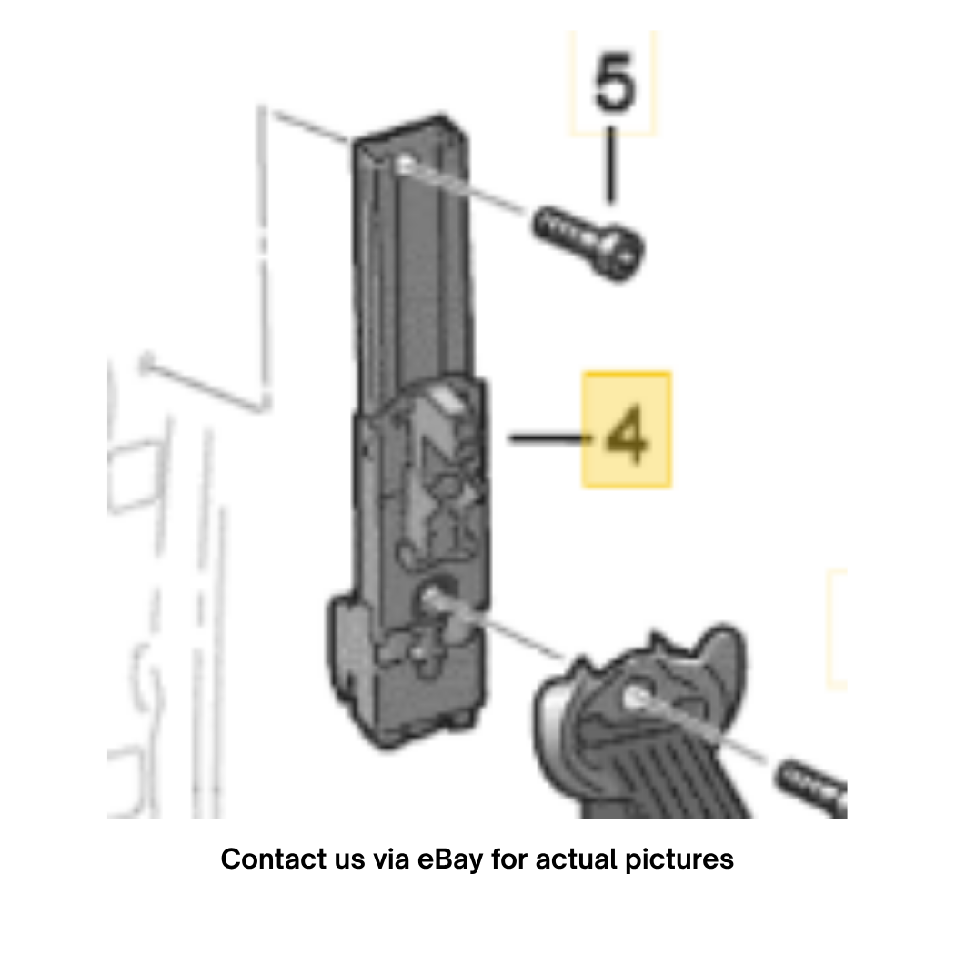 2011–2015 VW Jetta Seat Belt Height Adjuster Used OEM 3C8857819