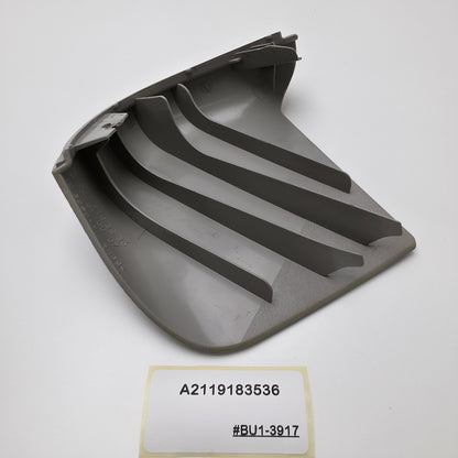 2003-2009 Mercedes E350 FRONT LEFT LOWER SEAT PLASTIC TRIM A2119183536