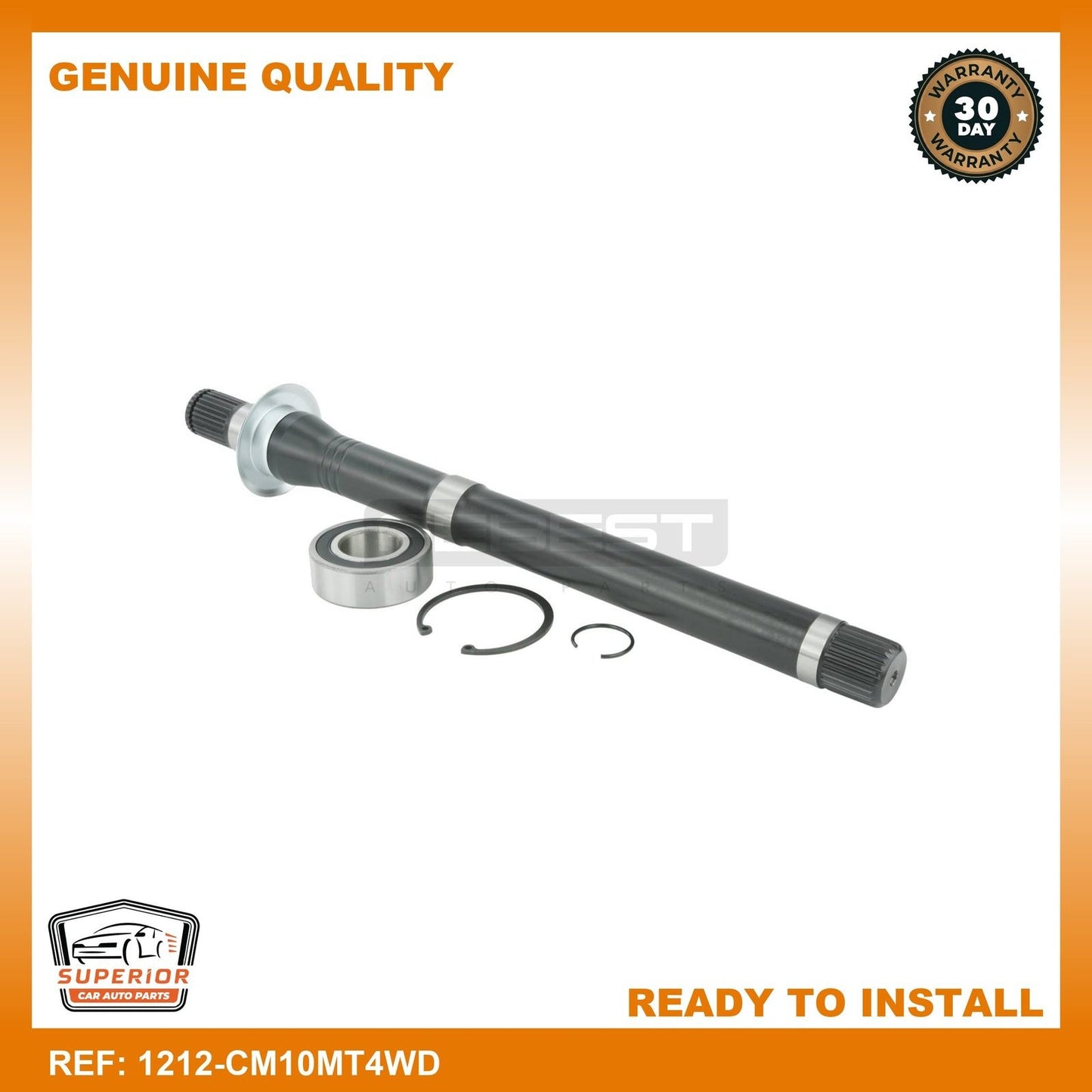 FEBEST 2006-2012 Hyundai Santa Fe Drive Shaft 1212-CM10MT4WD