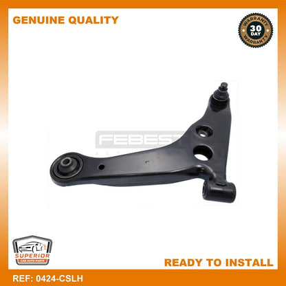 FEBEST 02-13 Mitsubishi Lancer Left Front Control Arm 0424-CSLH