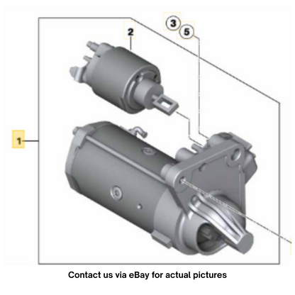 2011–2015 Mini Cooper Starter Motor Used OEM 12417552105