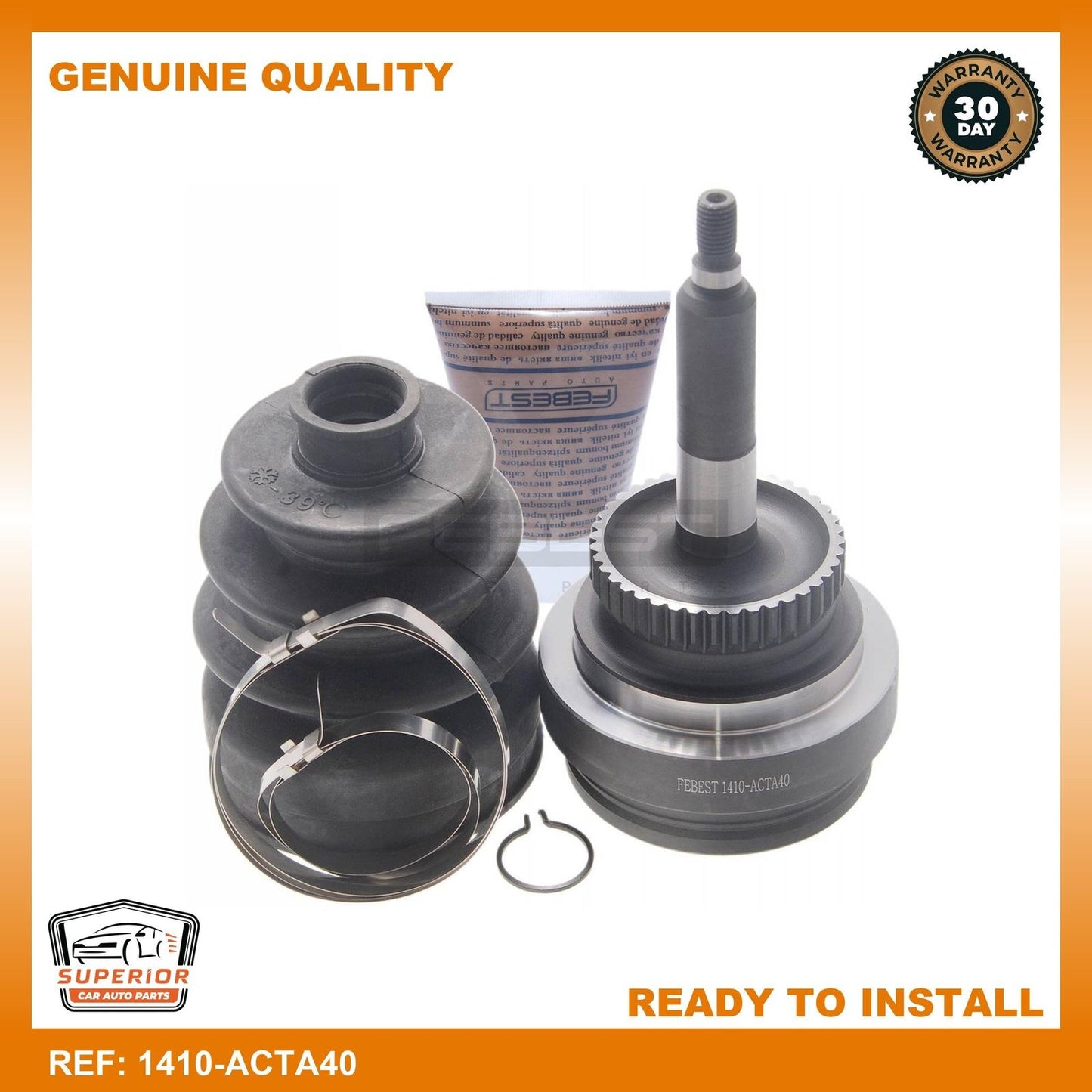 FEBEST SSANGYONG Cv Joint Kit 1410-ACTA40