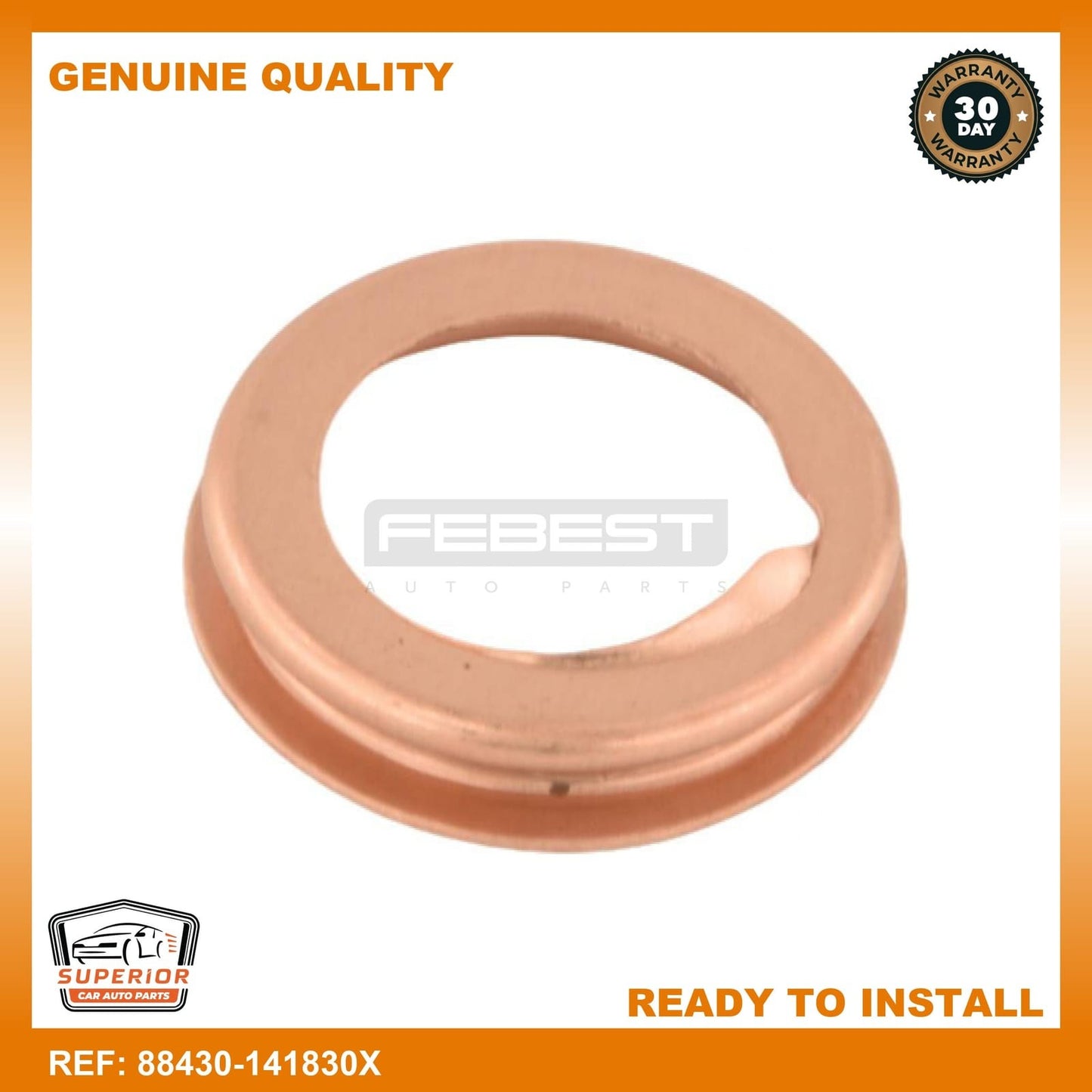 FEBEST 2003-2008 Infiniti FX35 Seal Ring Oil Drain Plug 88430-141830X
