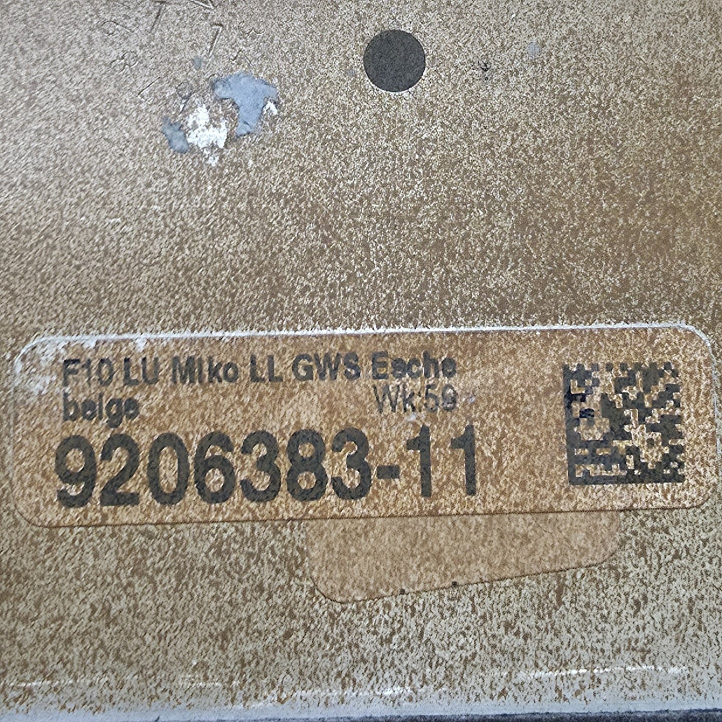 2009-2013 BMW F18 Shift Panel 9206383