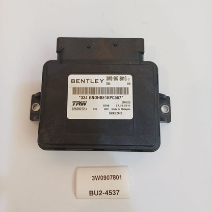 2004-2019 Bentley Continental GTC Electronic Parking Brake Module 3W0907801