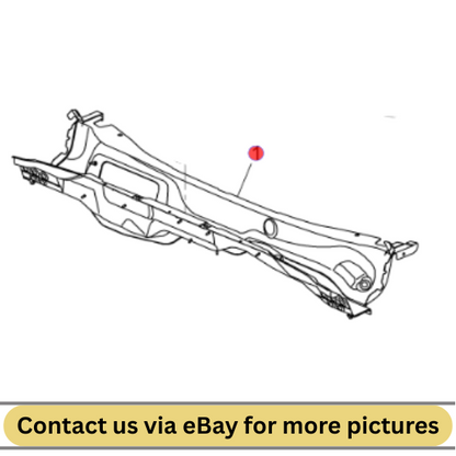 2010 Chevrolet Cruze Cowl Panel Windshield Wiper Used OEM 95073229