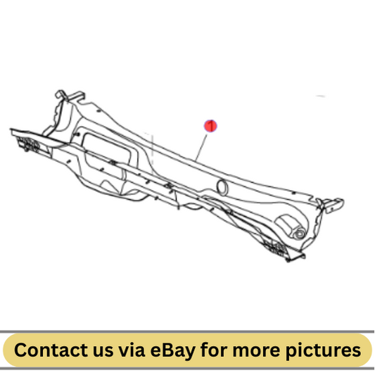 2010 Chevrolet Cruze Cowl Panel Windshield Wiper Used OEM 95073229