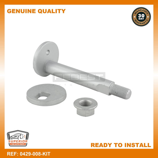 Febest Repair Kit Camber Adjusting Eccentric Bolt 0429-008-KIT