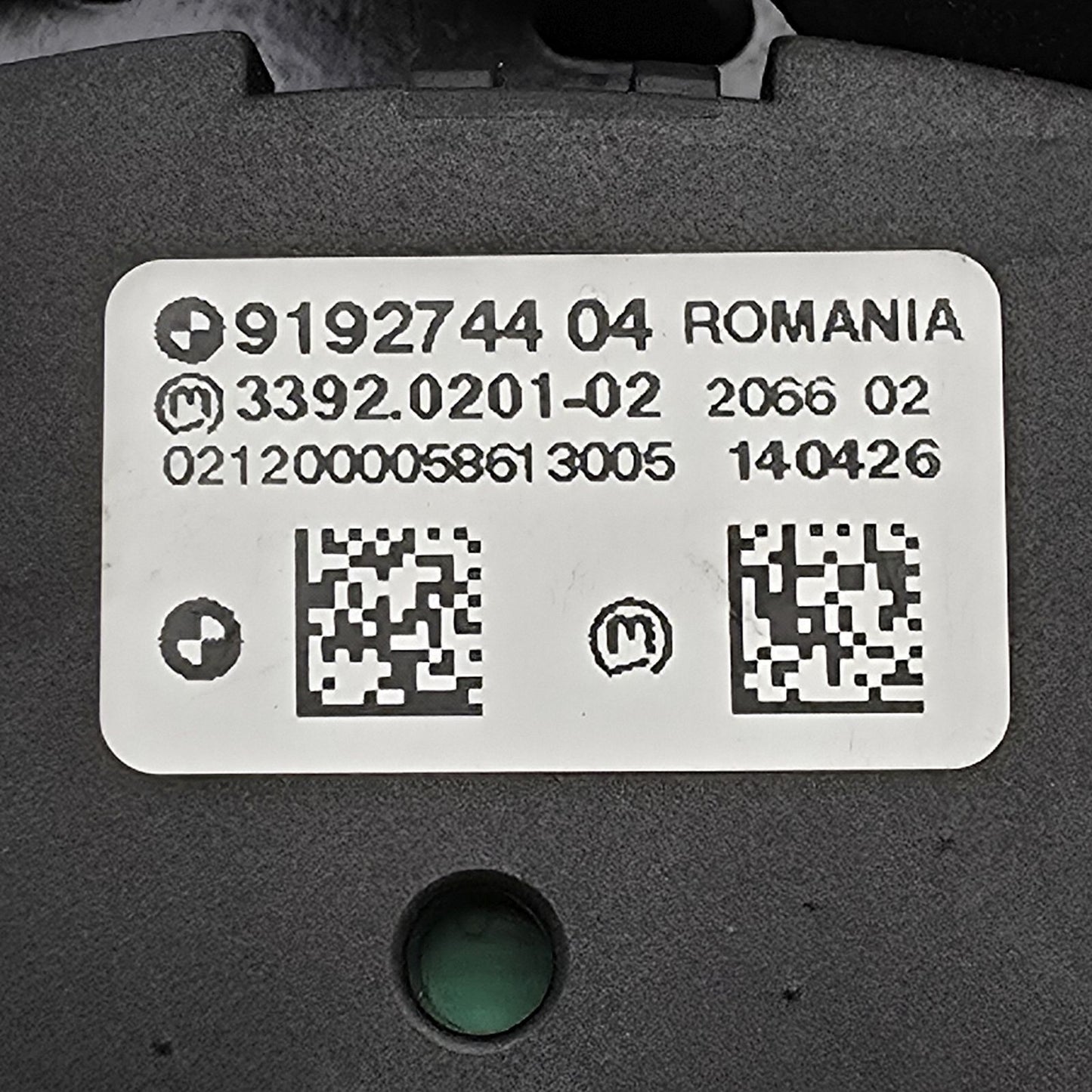 2010-2016 BMW 5 Headlight Switch Control 919274404