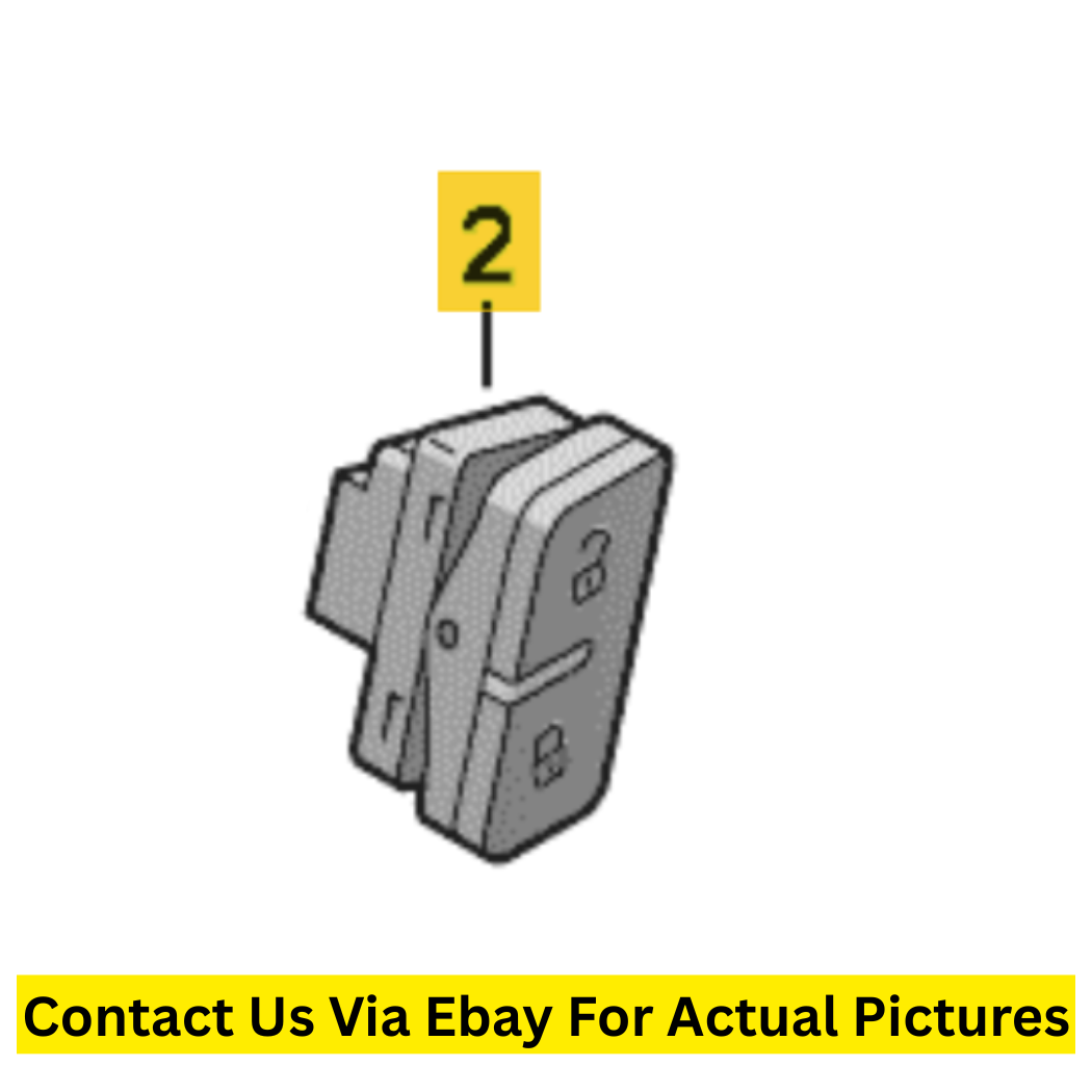 2012 Volkswagen Touareg Master Window Switch & Central Locking Switch Set Used