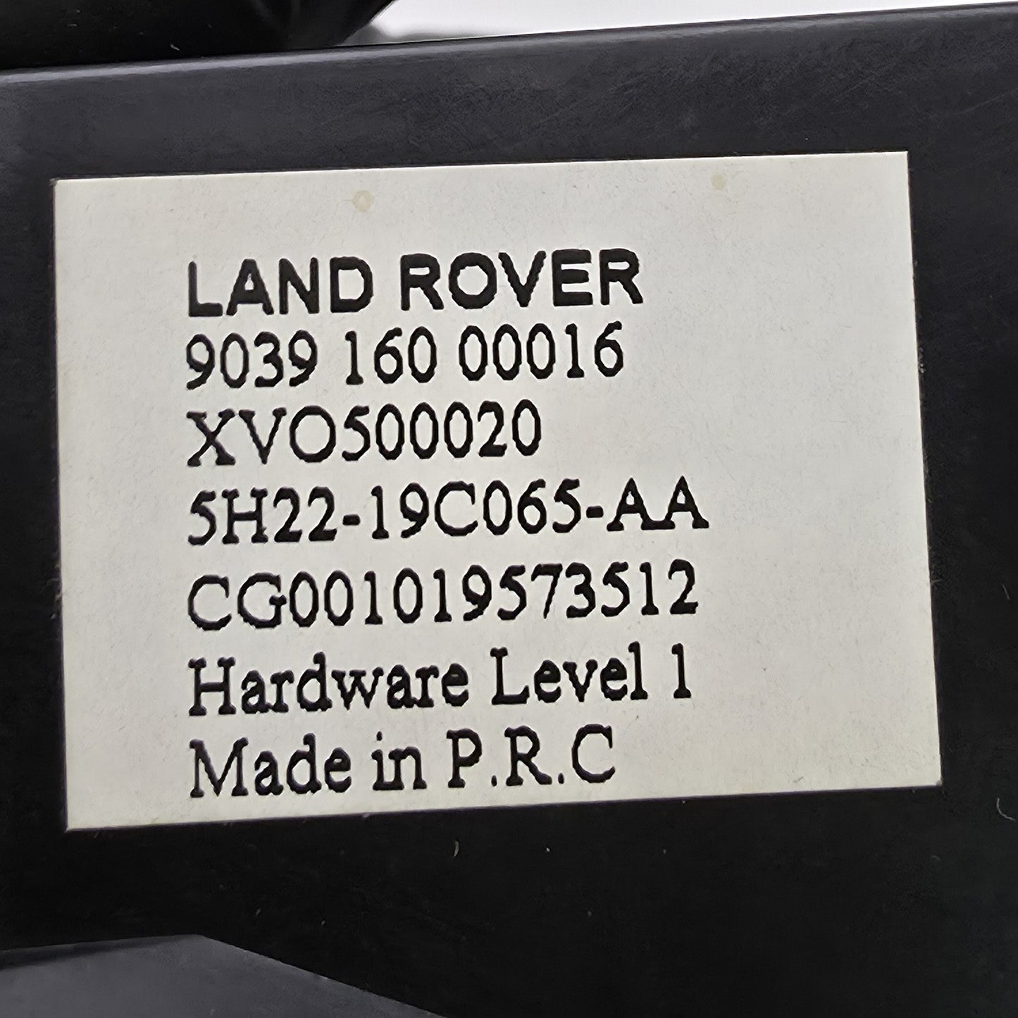 2006-2011 Land Rover Range Rover Sport Rear Console AUX Port 5H2219C065AA