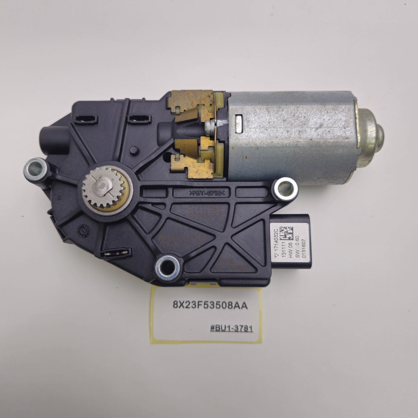 2009-2015 Jaguar XFR Sunroof Motor Actuator Module 8X23F53508AA