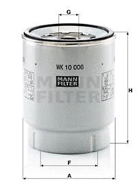 MANN-FILTER VOLVO Fuel Filter WK10006Z