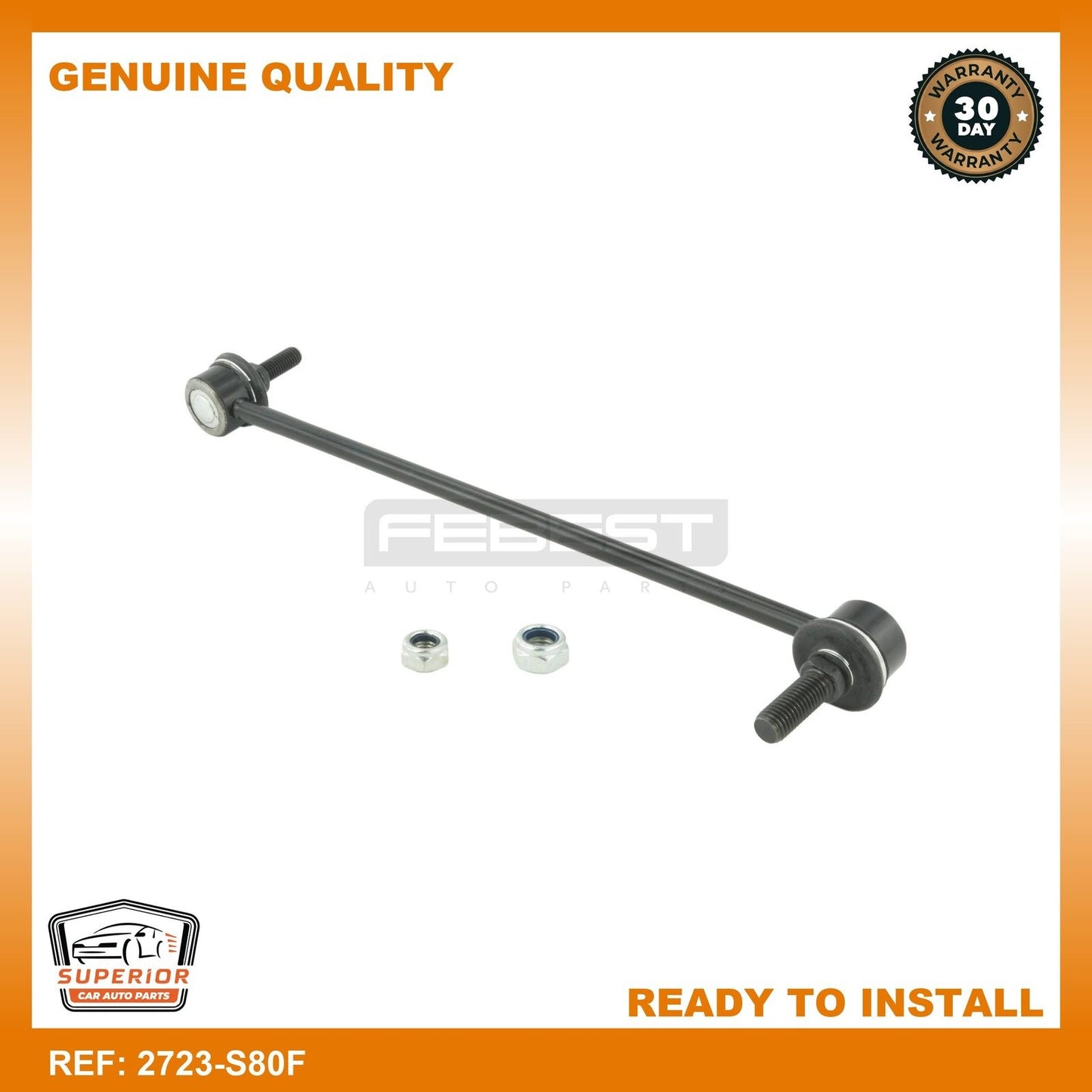 FEBEST 2001-2009 Volvo S60 Front Stabilizer Link 2723-S80F