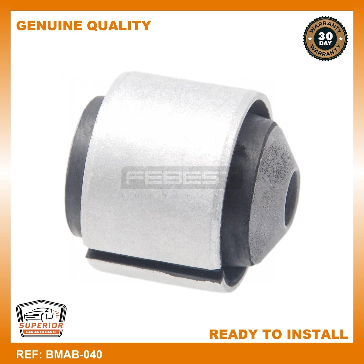 Febest Arm Bushing For Rear Track Control Rod BMAB-040