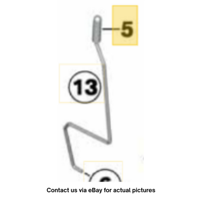 2012 MINI Cooper Left Front Door Lock Operating Rod OEM 51217148185
