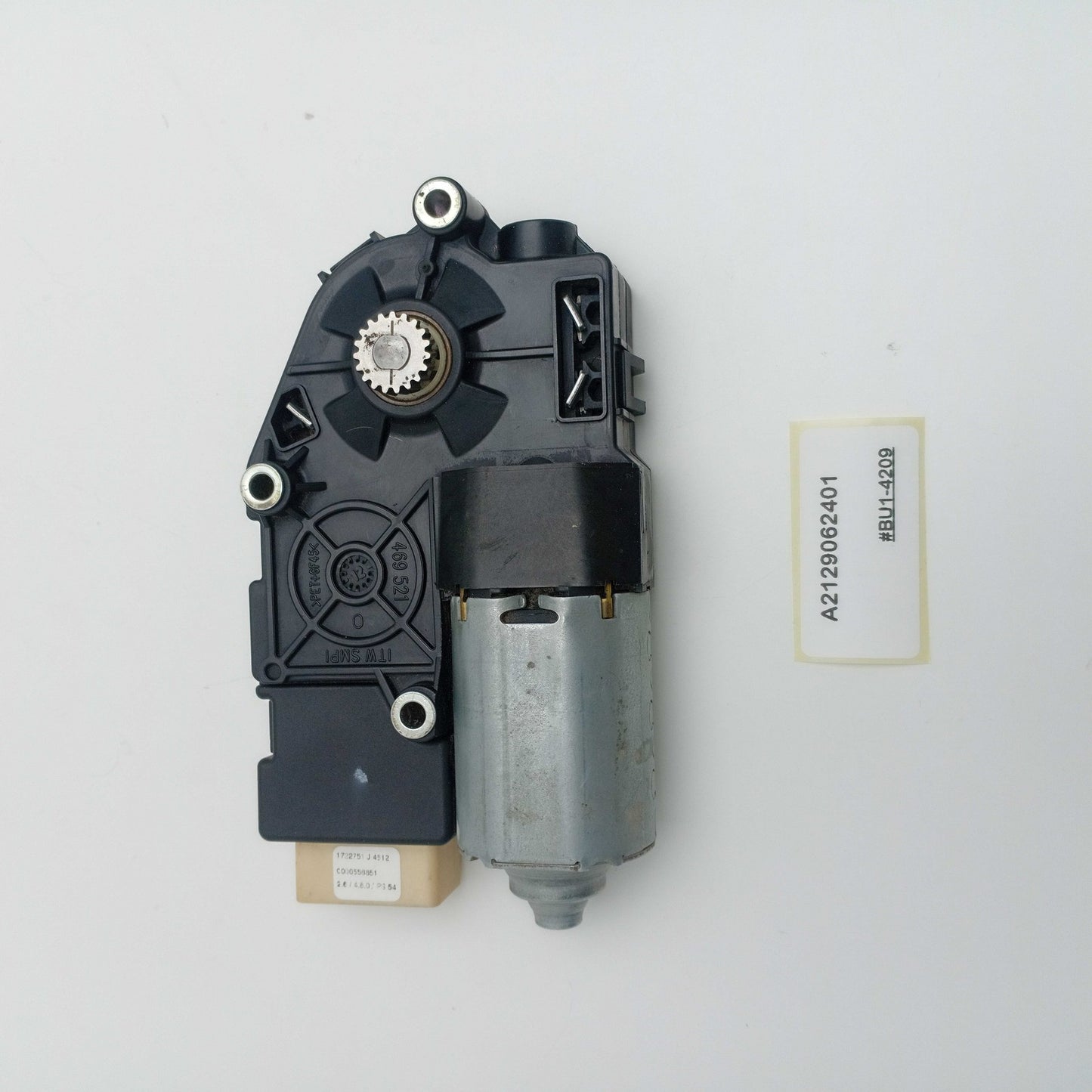 2010-2012 Mercedes-Benz E Sunroof Motor A2129062401
