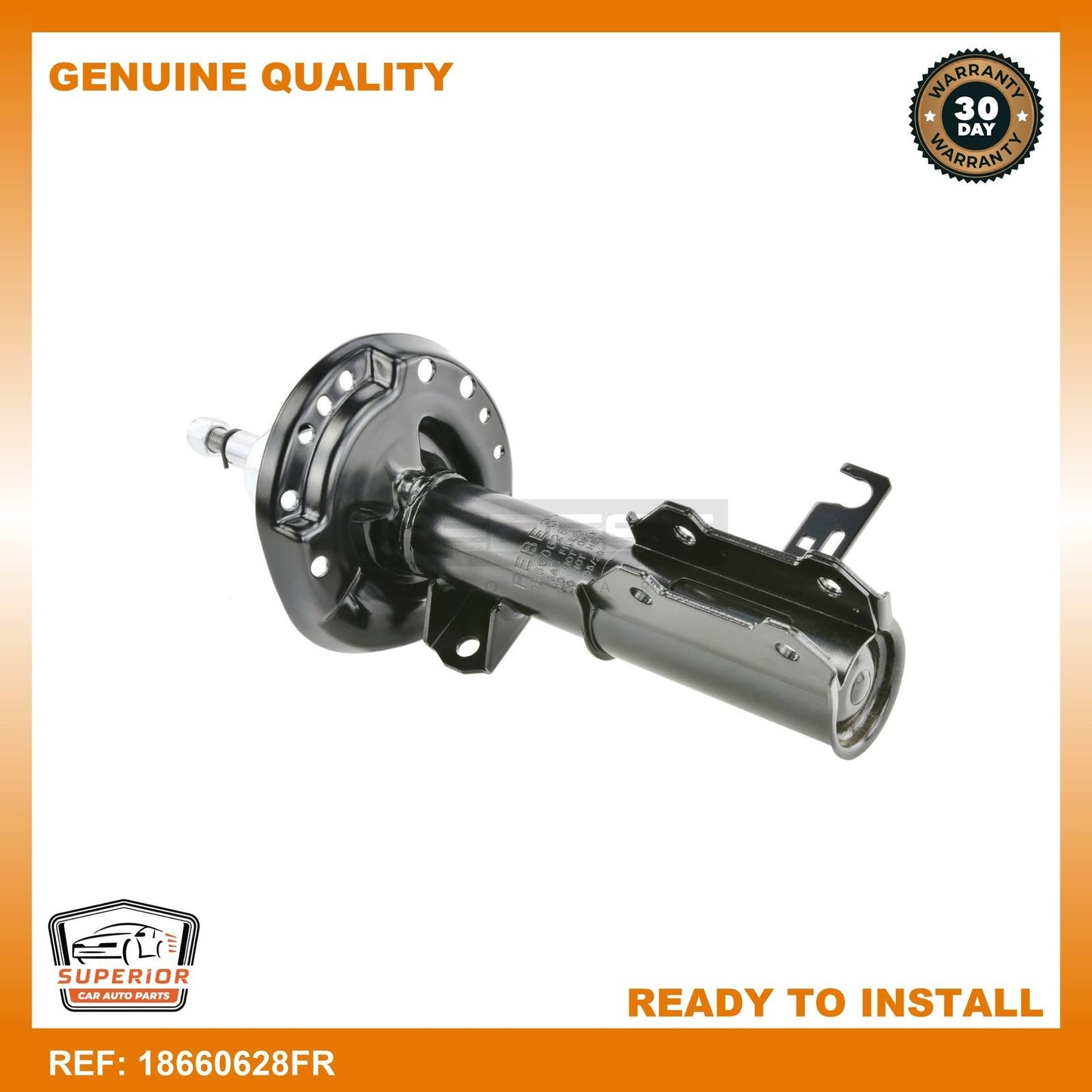 FEBEST General Motors Shock Absorber Front Right Gas Twin Tube 18660628FR