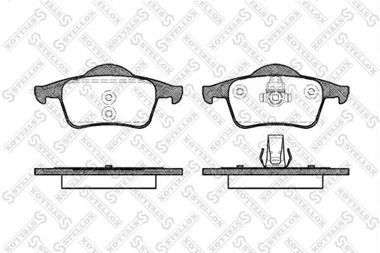 STELLOX 2003-2007 Volvo V70 Brake Pad Set 2713342