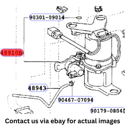 2002 Lexus LS430 Air Suspension  Height Control Compressor Used OEM 4891050050