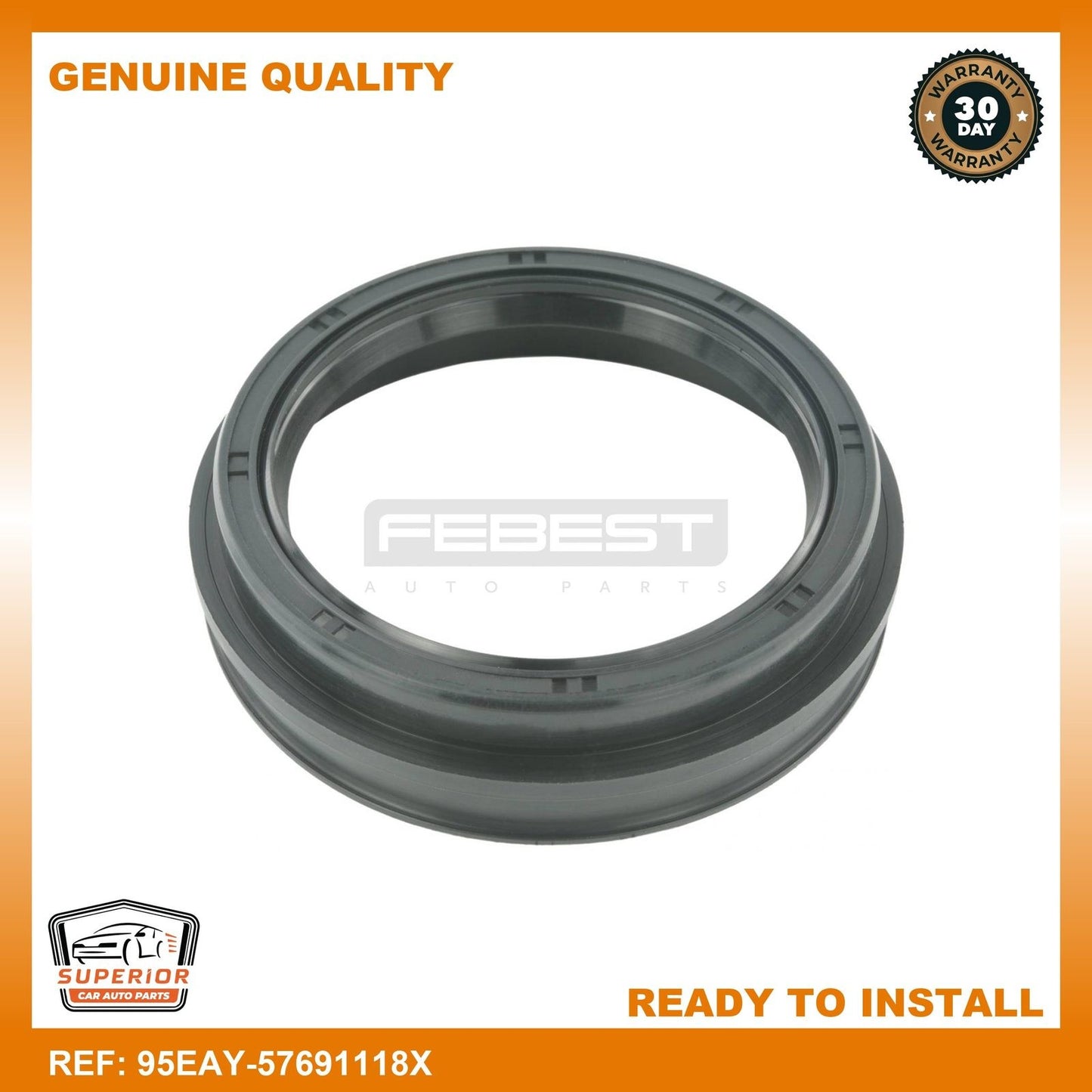FEBEST 2011-2020 Toyota Hilux Drive Shaft Oil Seal 95EAY-57691118X