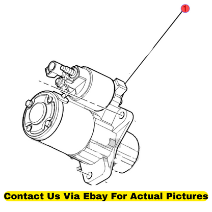 2011 Chevrolet Camaro Starter Motor Assembly Used OEM 12644788