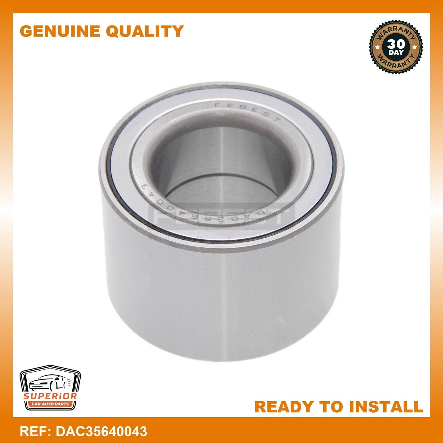 Febest Front Wheel Bearing DAC35640043