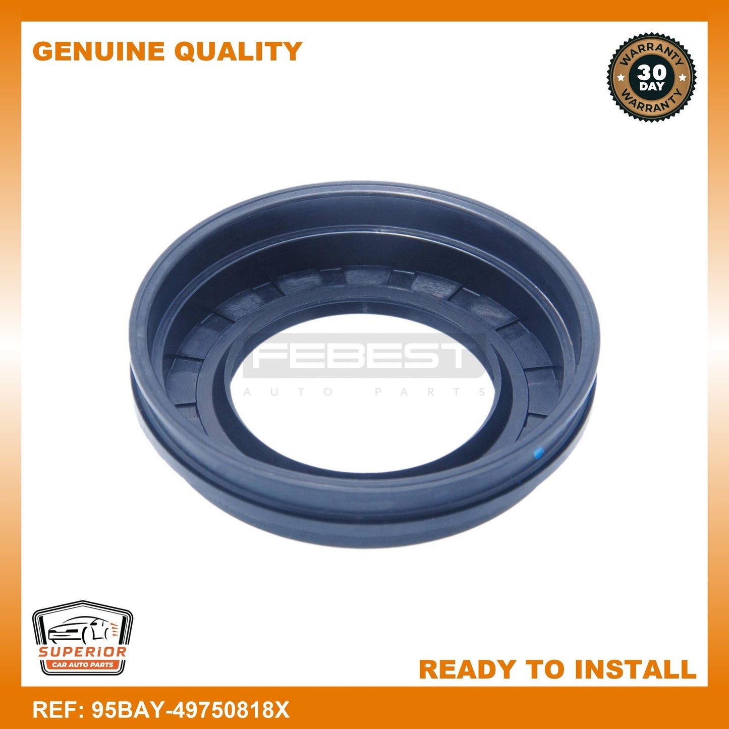 FEBEST 84-07 Toyota Land Cruiser Seal Ring Wheel Hub 95BAY-49750818X