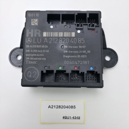 2008-2011 Mercedes C-Class Rear Right Door Control Module A2128204085