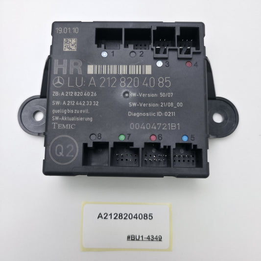 2008-2011 Mercedes C-Class Rear Right Door Control Module A2128204085