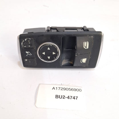 2011-2013 Mercedes-Benz C63 Power Window Control Switch Block A1729056900