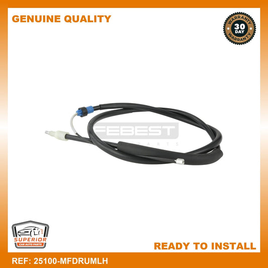 FEBEST CITROEN Cable Pull, Parking Brake 25100-MFDRUMLH
