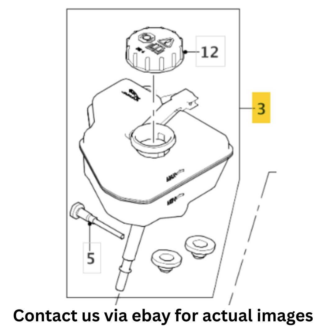 2018 Jaguar F‑Pace Brake Fluid Reservoir Used OEM T2H7389