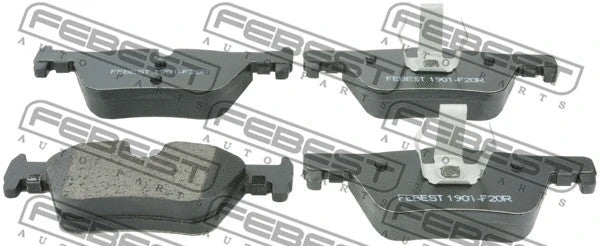 FEBEST BMW 34 20 6 799 Disc Brake Pad Set 1901-F20R
