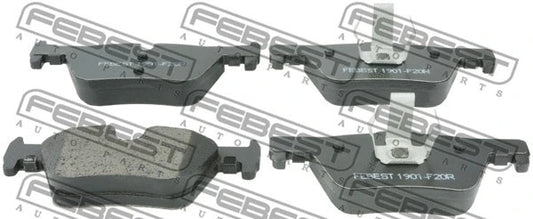 FEBEST BMW 34 20 6 799 Disc Brake Pad Set 1901-F20R