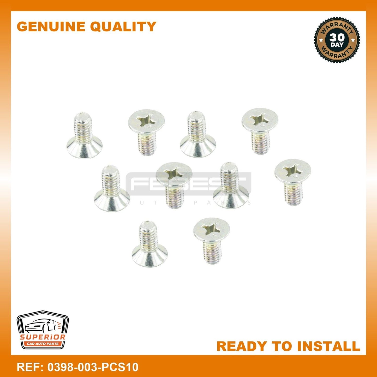 FEBEST CITROEN Fastening Bolts Control Arm 0398-003-PCS10