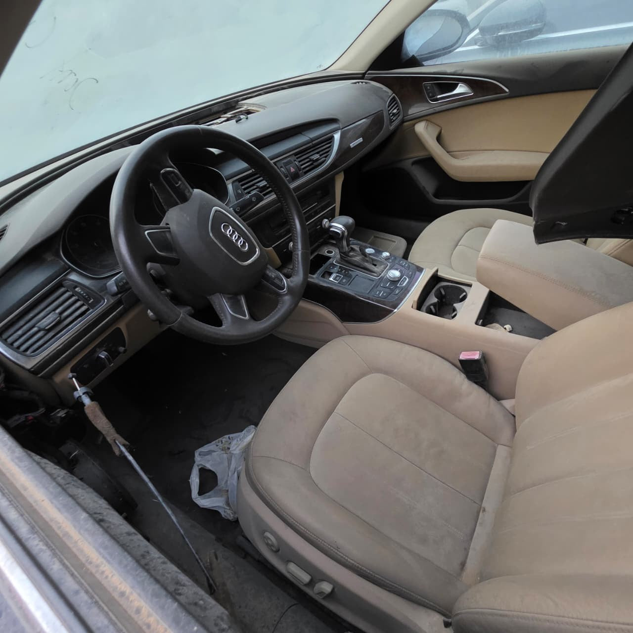 2012–2015 Audi A6 Inner Door Lock Actuator Right Used OEM 4G0837020A