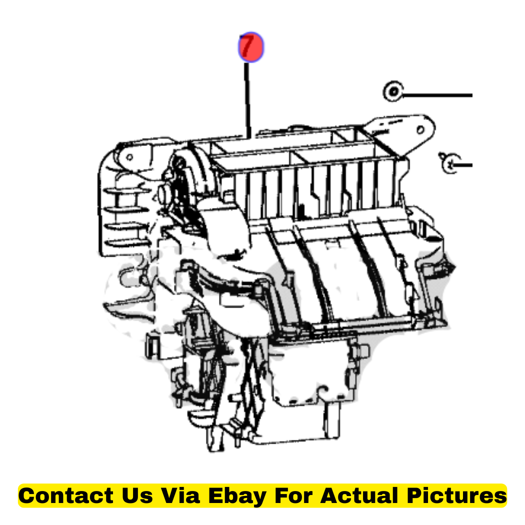 2014 Jeep Cherokee A/C and Heater Housing Used OEM 68223048AA