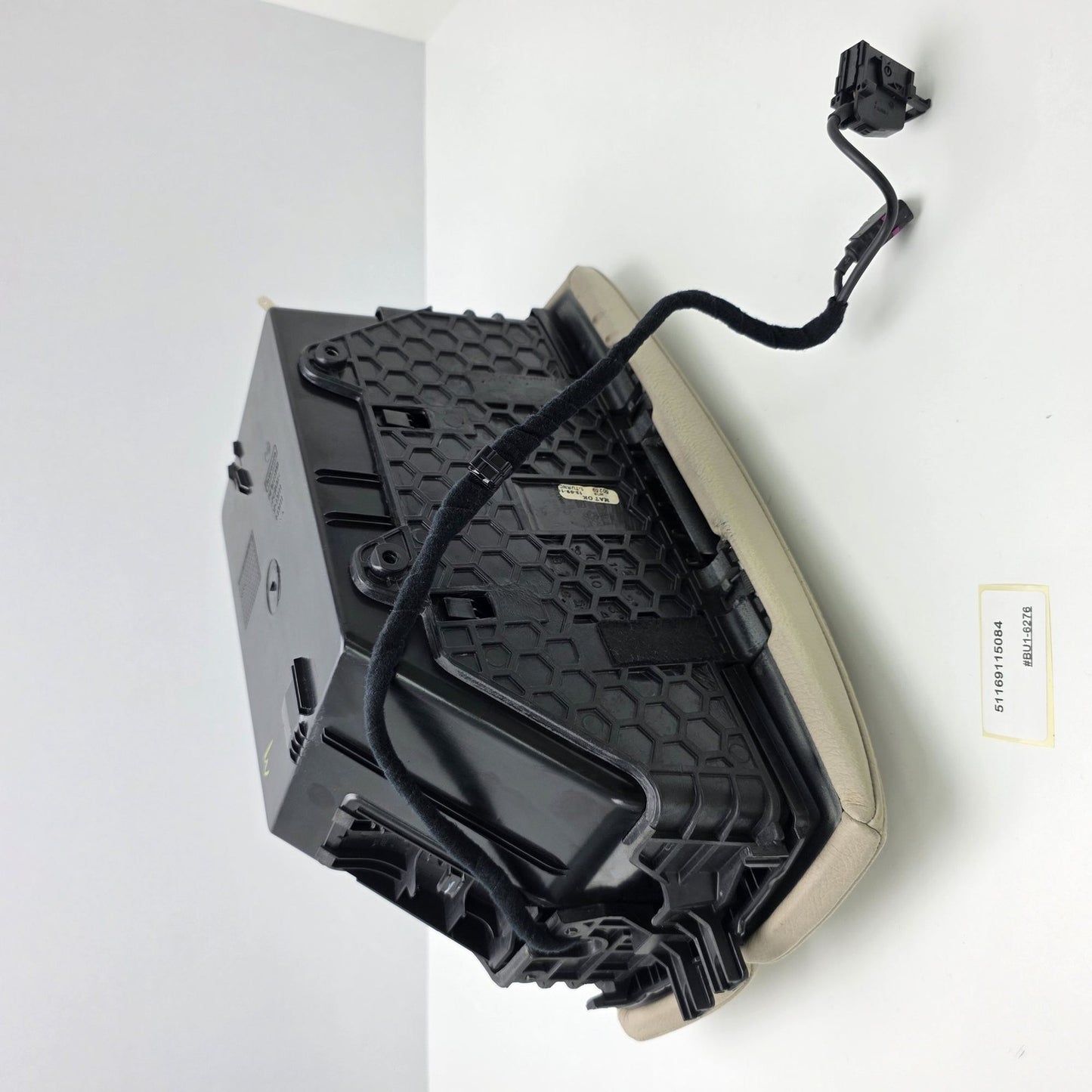 2007-2013 BMW X5 Front Storage Bin AUX IN Socket 51169115084
