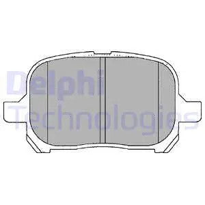 DELPHI 1996-2001 Toyota Camry Brake Pad Set Disc Brake LP1144