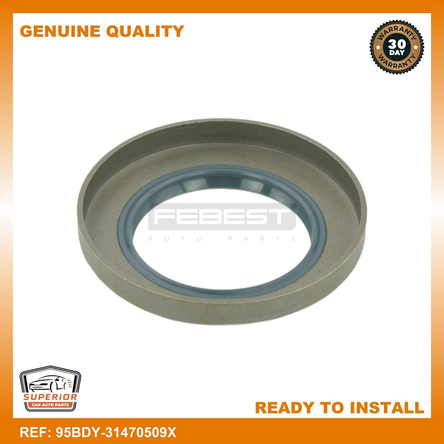 FEBEST 2005-2011 Volvo V50 Drive Shaft Oil Seal 95BDY-31470509X