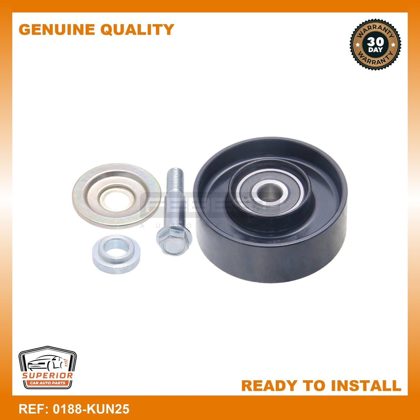FEBEST 2006-2009 Toyota Hiace Pulley Idler Kit 0188-KUN25